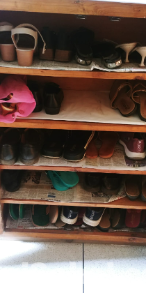 Shoe rack & Reading table